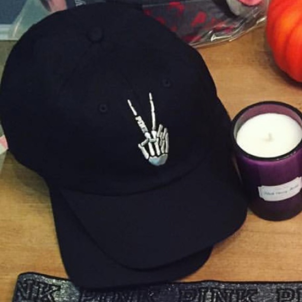 Victoria’s Secret PINK Halloween Skeleton hat